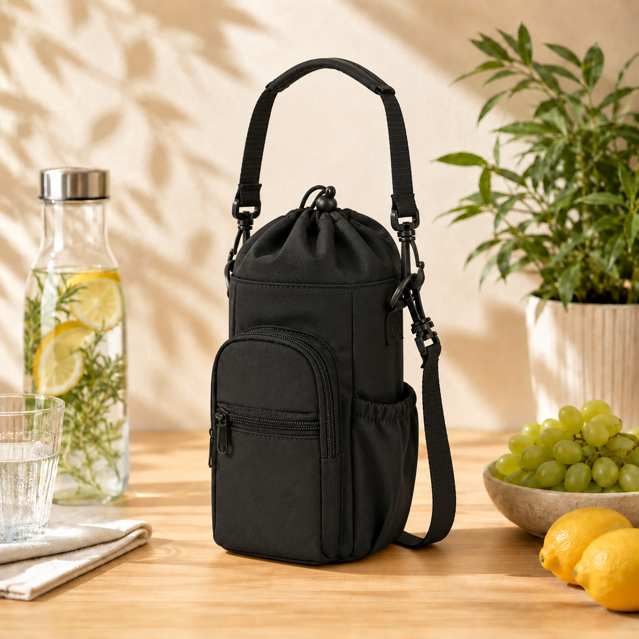 Sac isotherme Bouteille Nomad - pochette intégrée