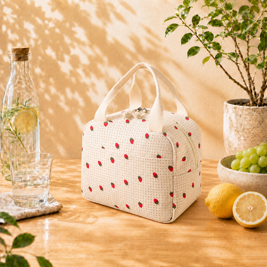 Petit sac isotherme Bloom - Motif fleuri