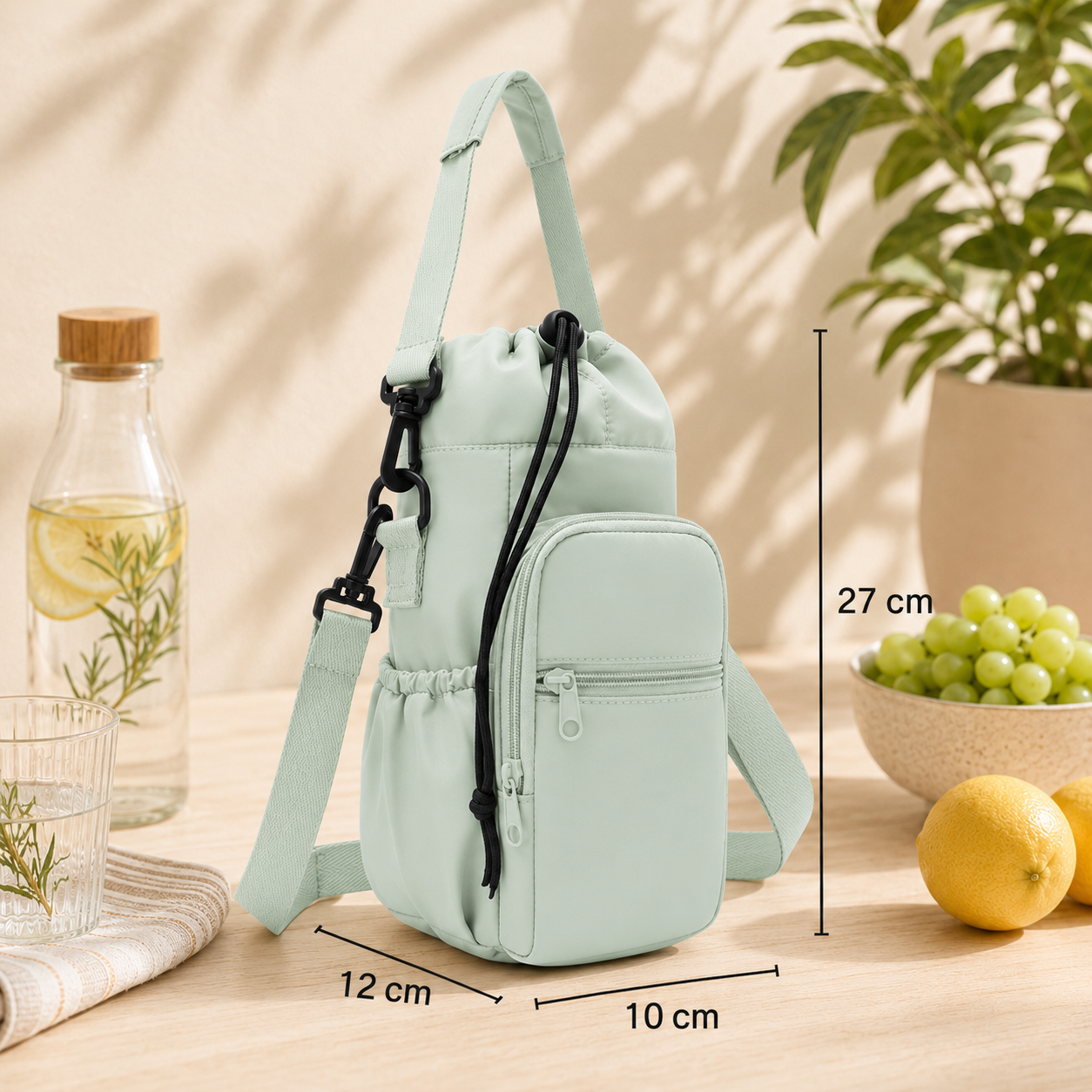Sac isotherme Bouteille Nomad - pochette intégrée