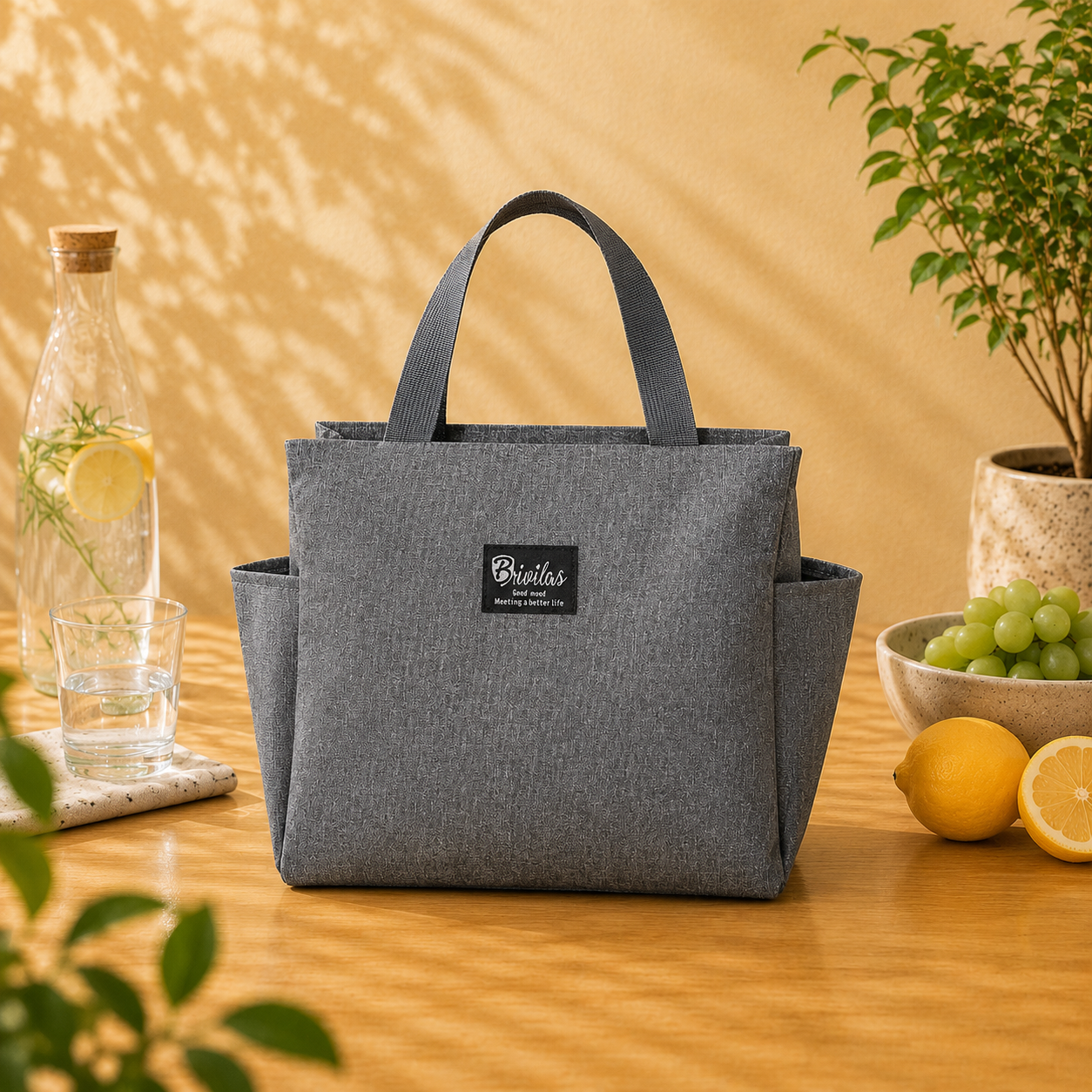 Sac isotherme repas Carry - Grande capacité
