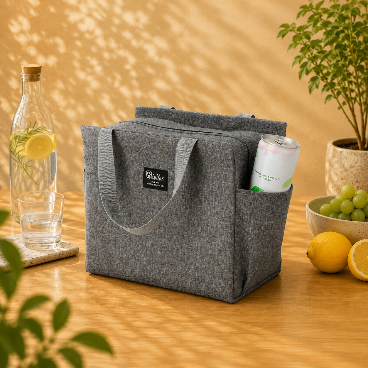 Sac isotherme repas Carry - Grande capacité