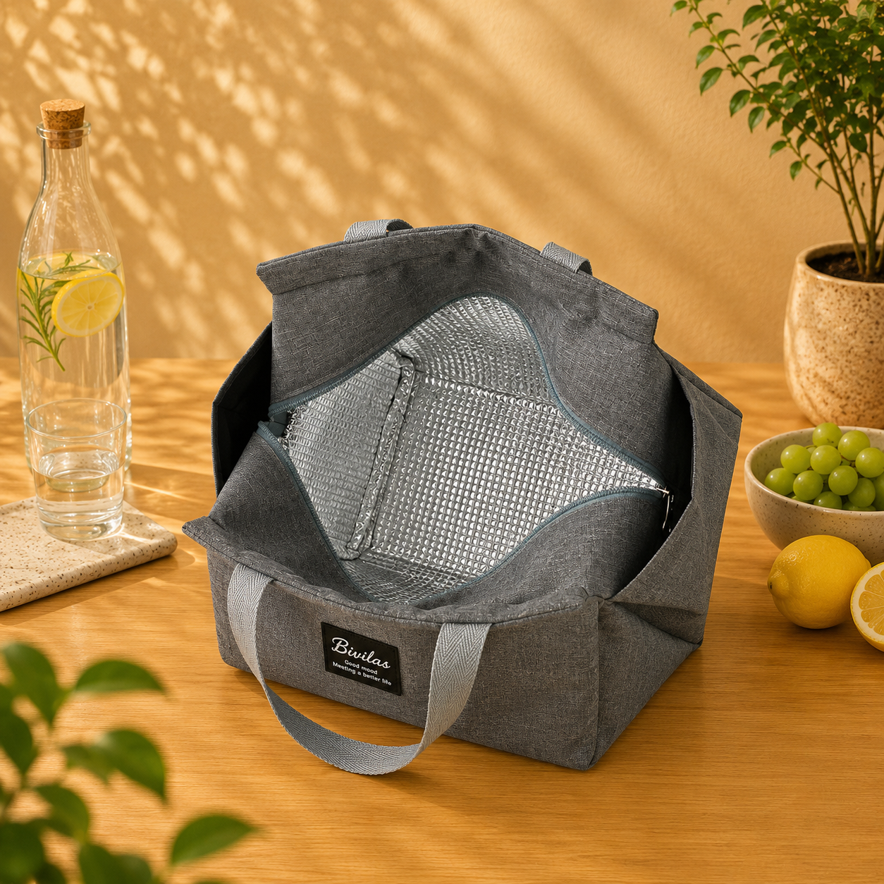 Sac isotherme repas Carry - Grande capacité