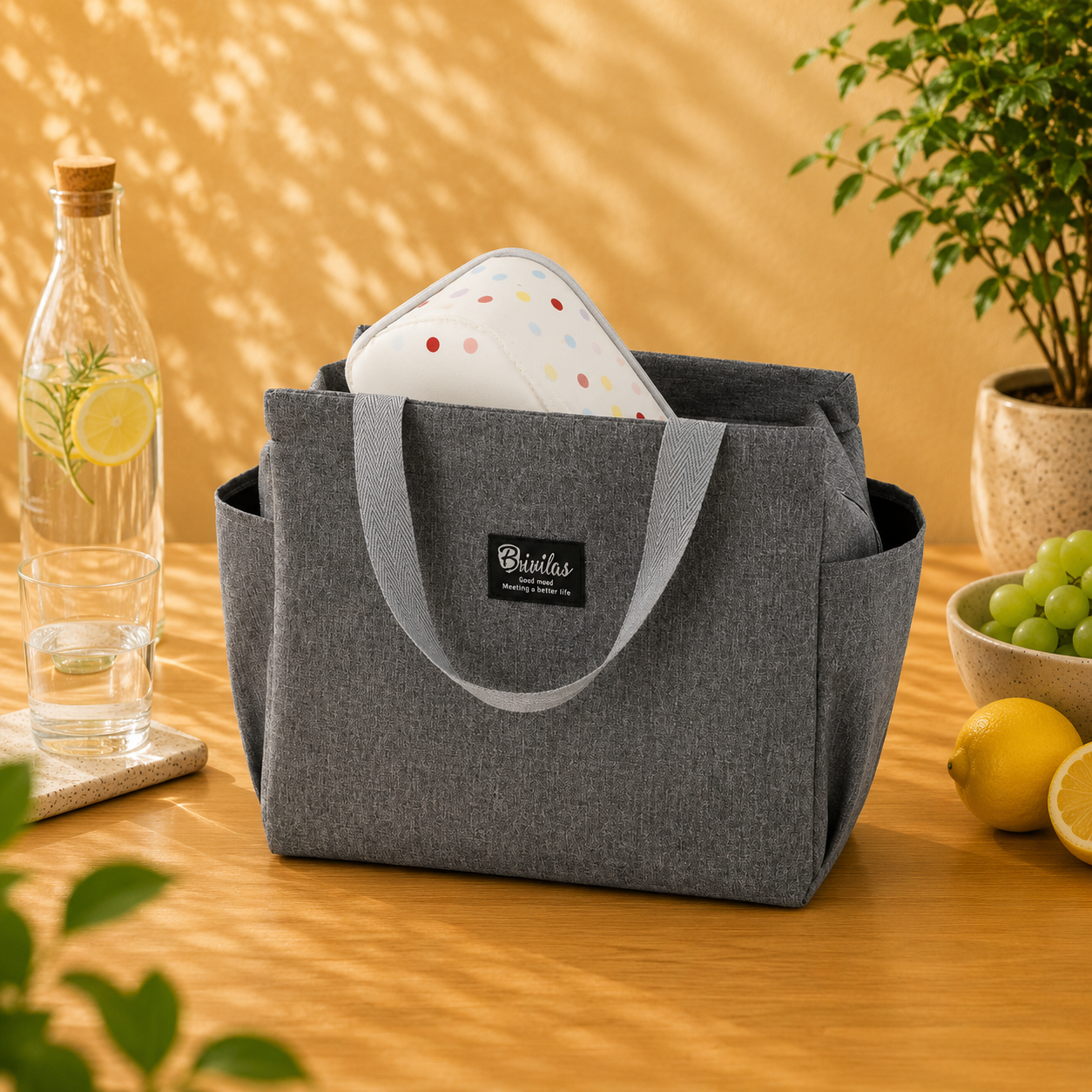 Sac isotherme repas Carry - Grande capacité